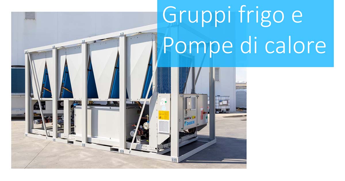 Gruppi frigo e pompe di calore – Daikin Rental Services